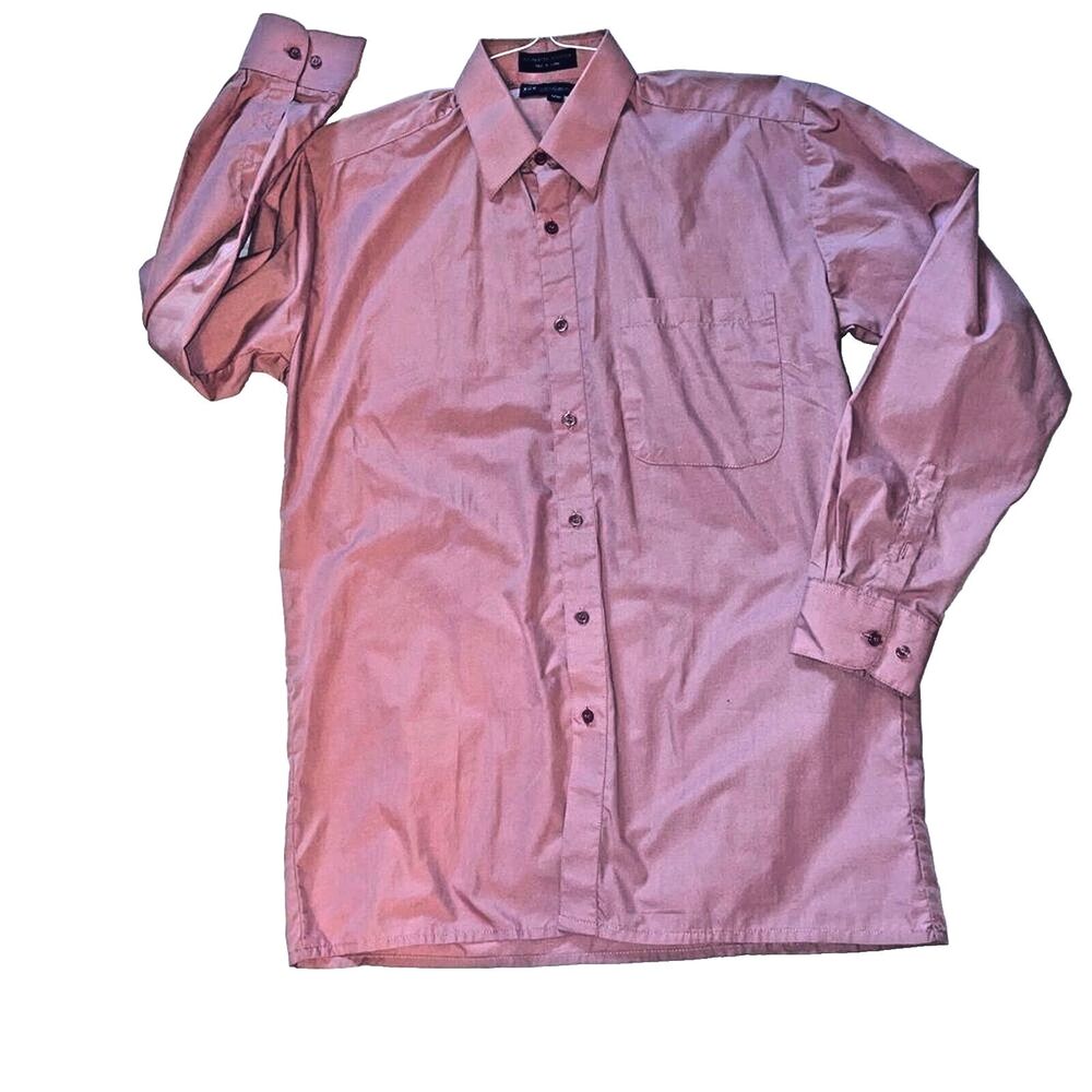 Milano-moda 15-15.5 long-sleeve dress shirt